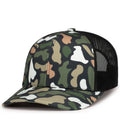 WEEKENDER DUCK CAMO TRUCKER SNAPBACK CAP - ADJUSTABLE