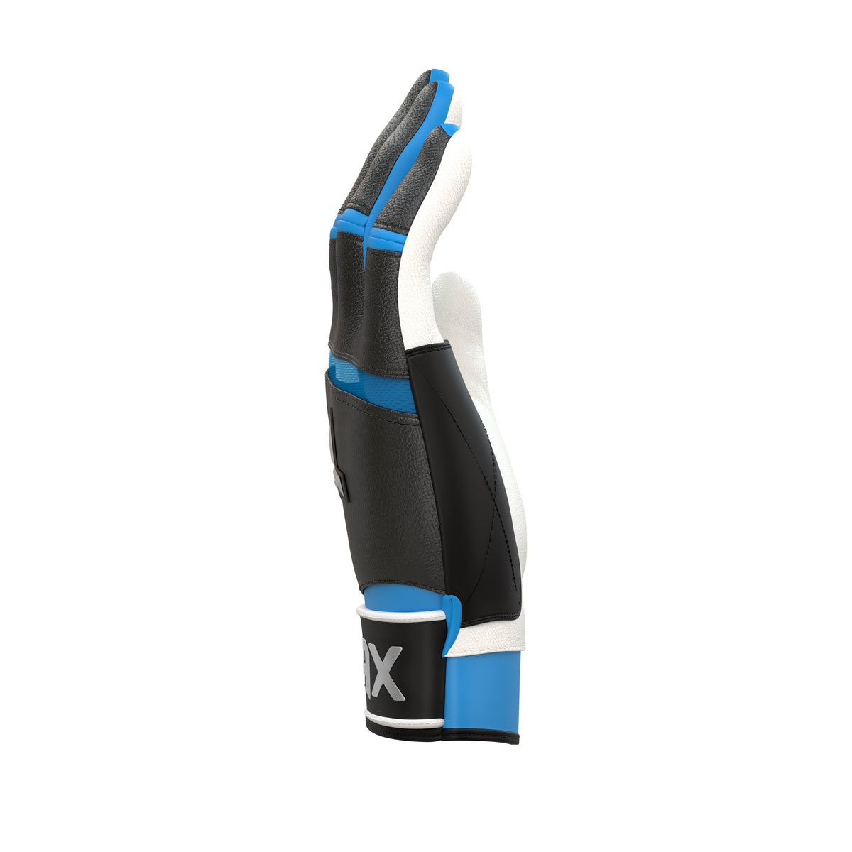 Jax Blue Raspberry Blast Pro Cuff Batting Gloves