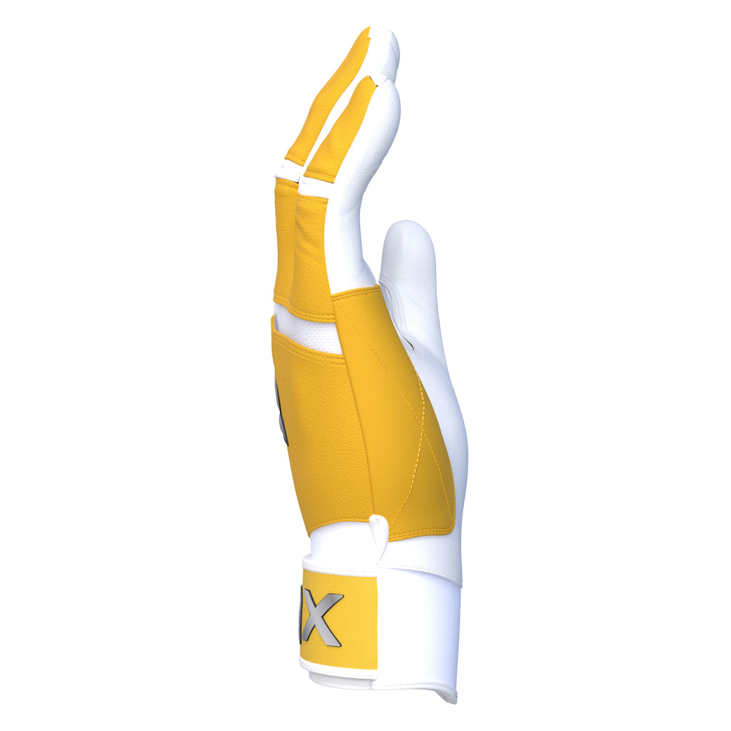 Jax Lead Off Lemon Pro Cuff Batting Gloves