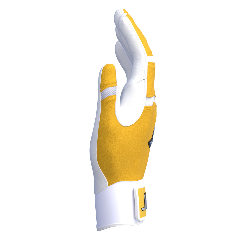 Jax Lead Off Lemon Pro Cuff Batting Gloves