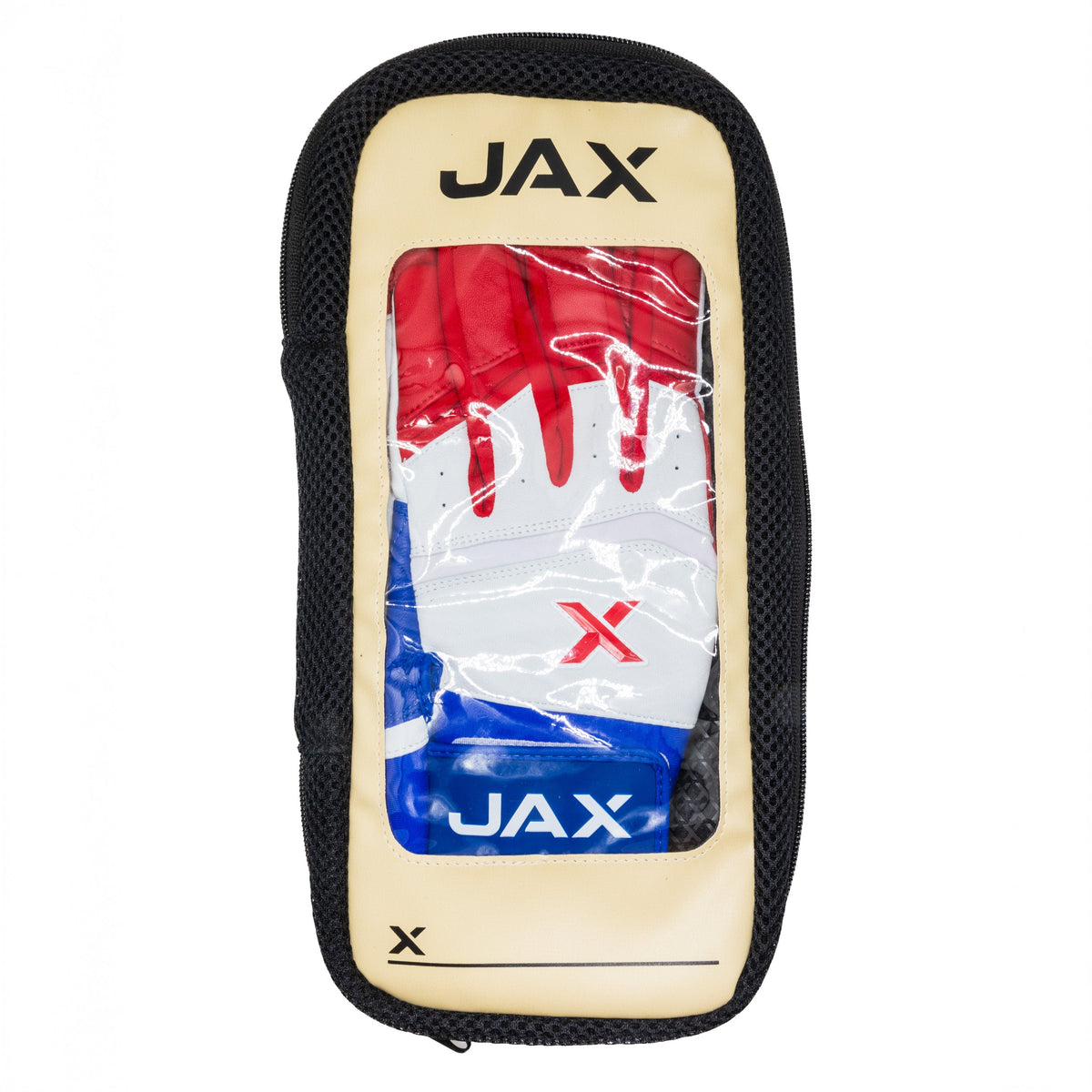Jax USA Pop Pro Cuff Batting Gloves with Carrying Bag