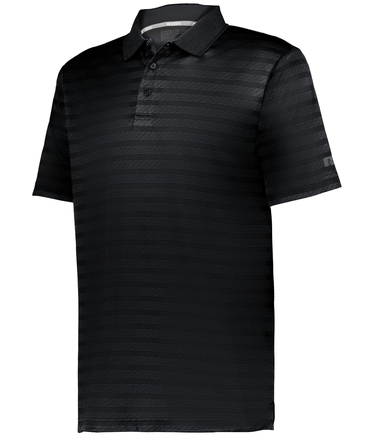 SIDELINE STRIPED POLO POLYESTER