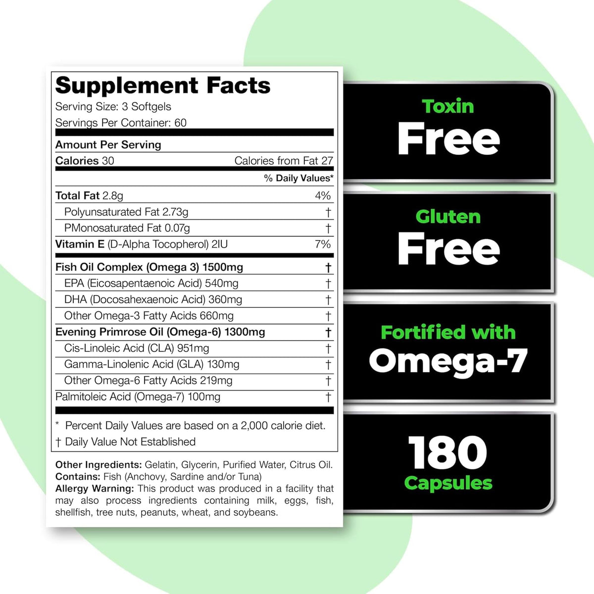 Species Nutrition Omegalyze Advanced - 180 Capsules
