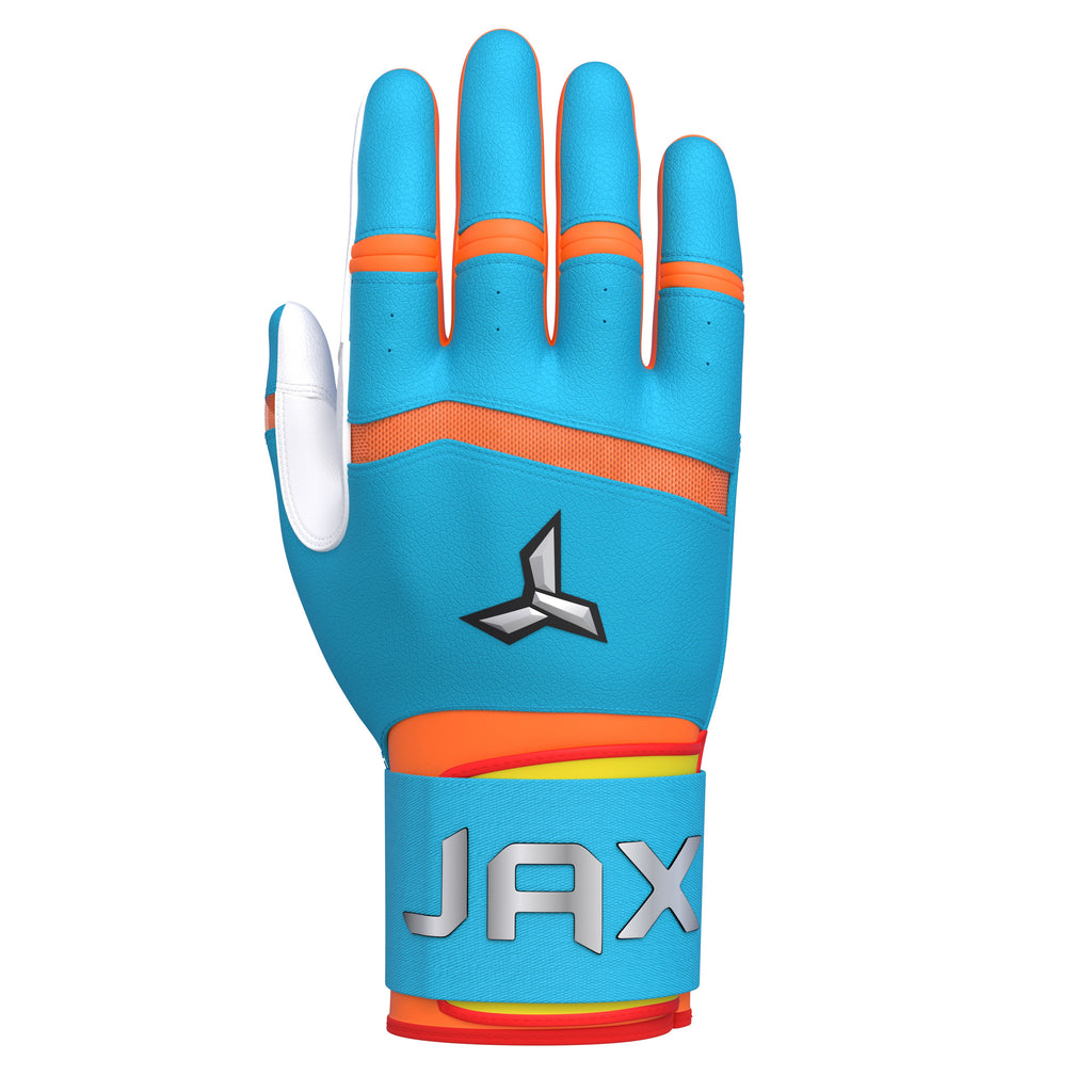 Jax Rally Wave Strap Cuff Batting Gloves