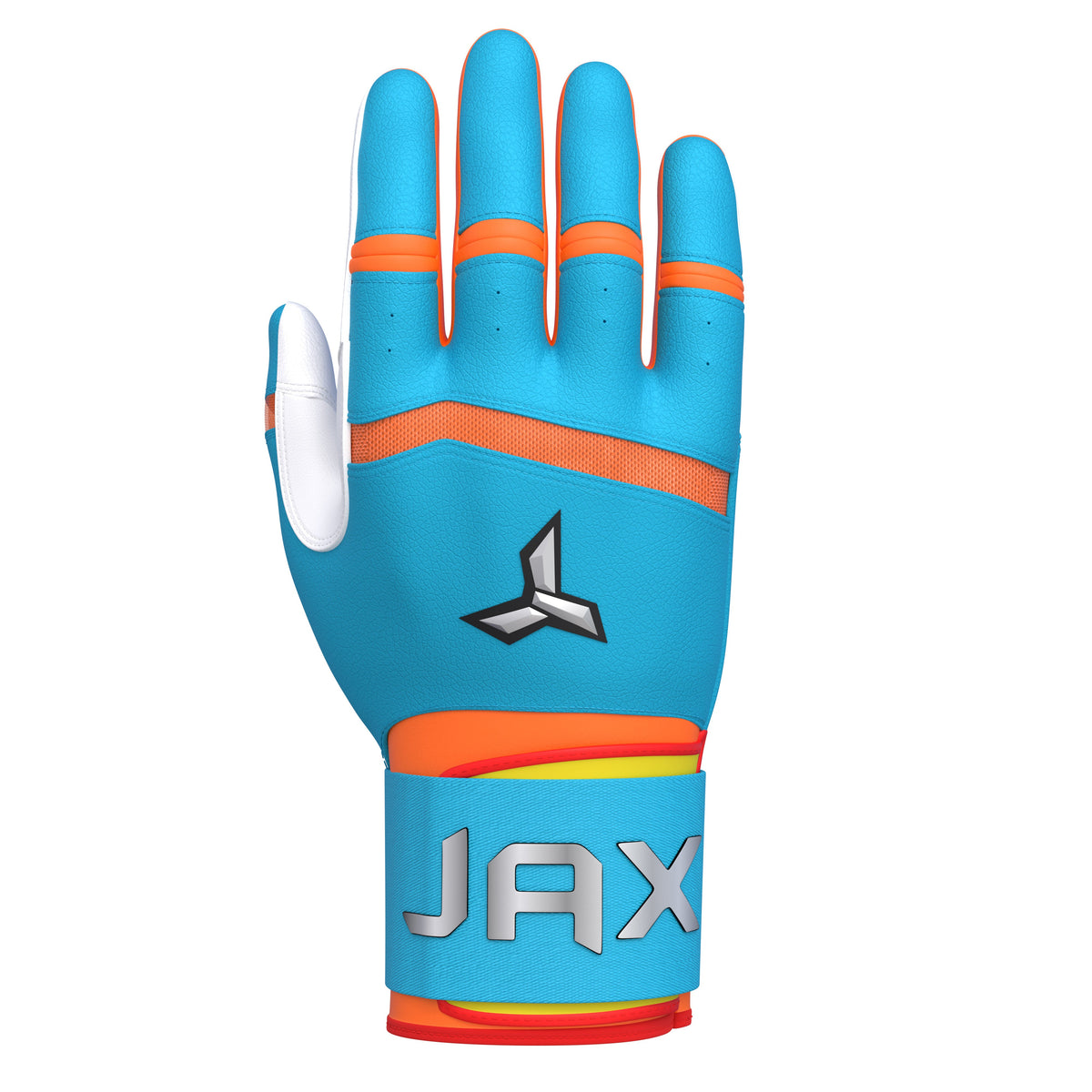 Jax Rally Wave Strap Cuff Batting Gloves