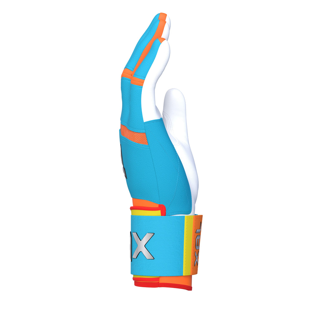 Jax Rally Wave Strap Cuff Batting Gloves