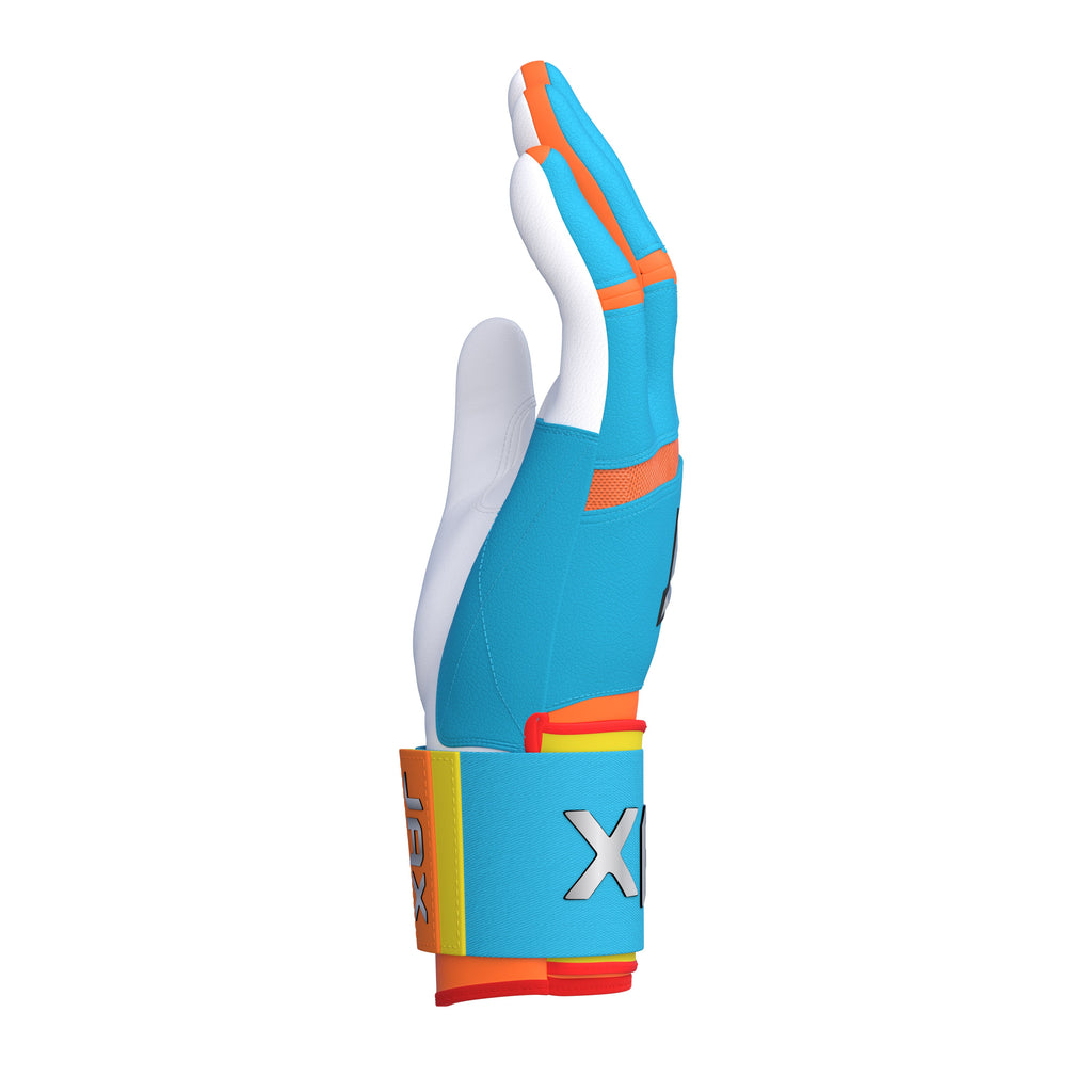 Jax Rally Wave Strap Cuff Batting Gloves
