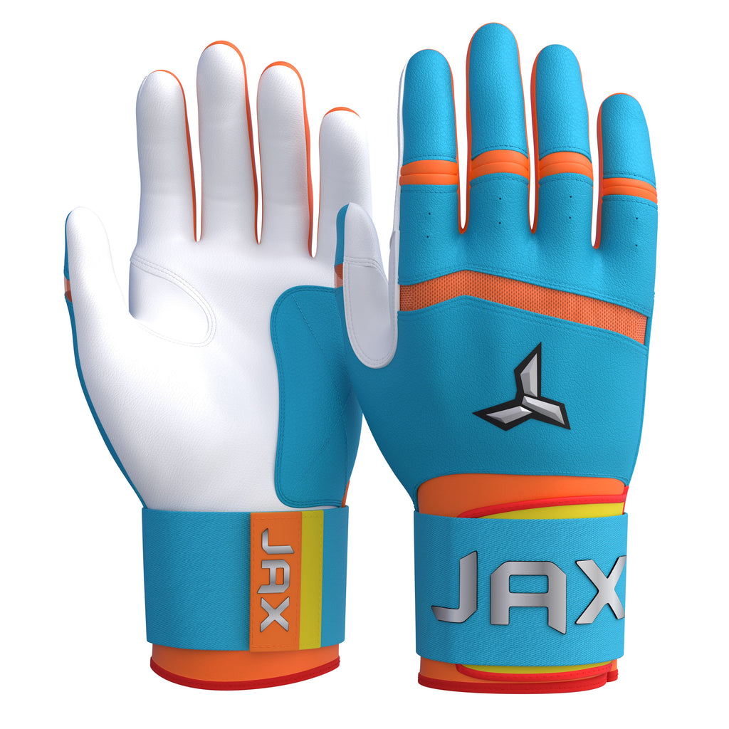 Jax Rally Wave Strap Cuff Batting Gloves