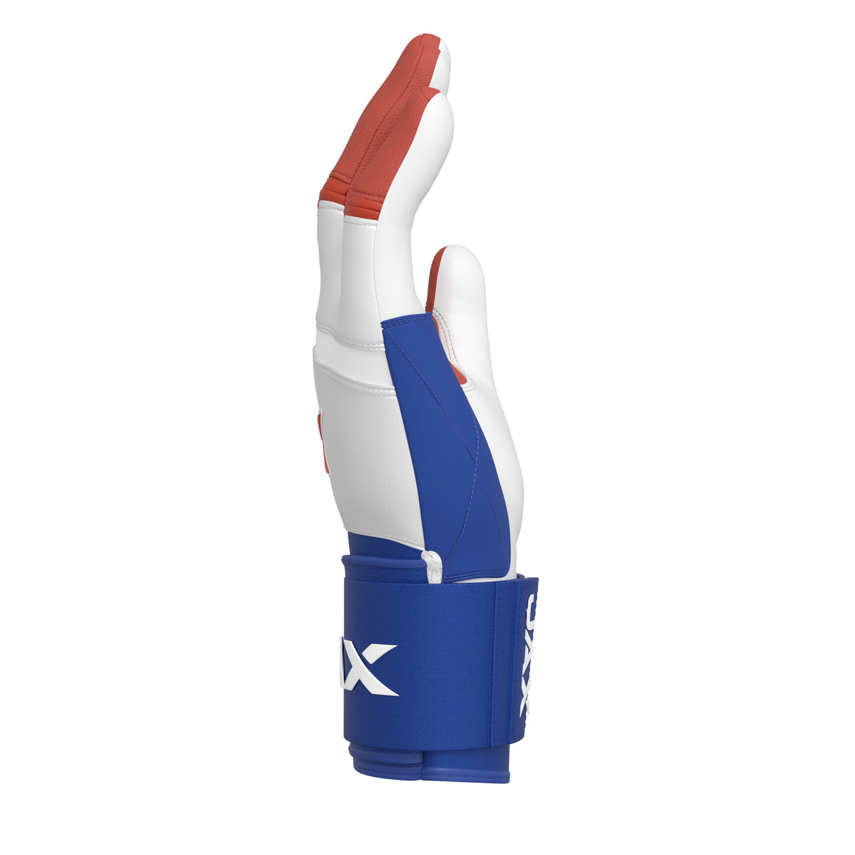 Jax USA Pop Strap Cuff Batting Gloves with Carrying Bag