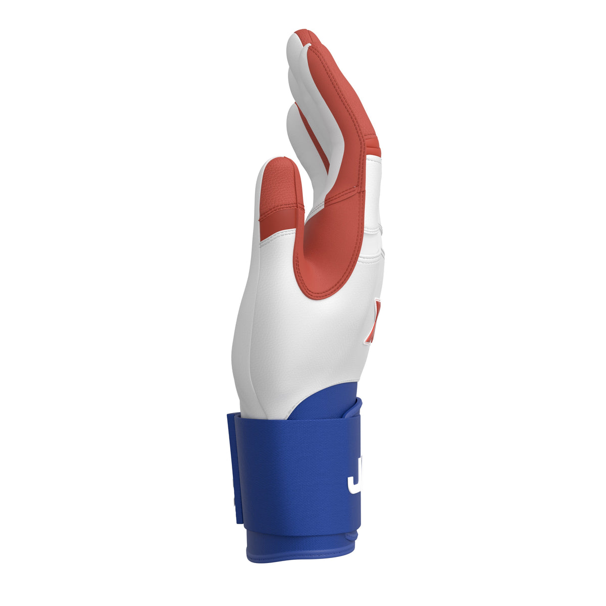Jax USA Pop Strap Cuff Batting Gloves with Carrying Bag