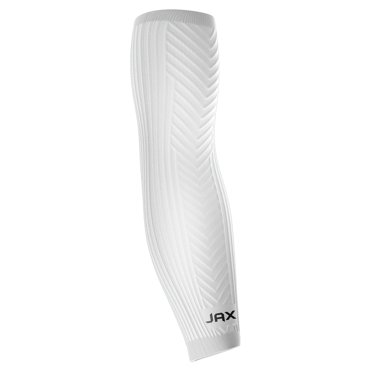 Jax White Compression Arm Sleeve