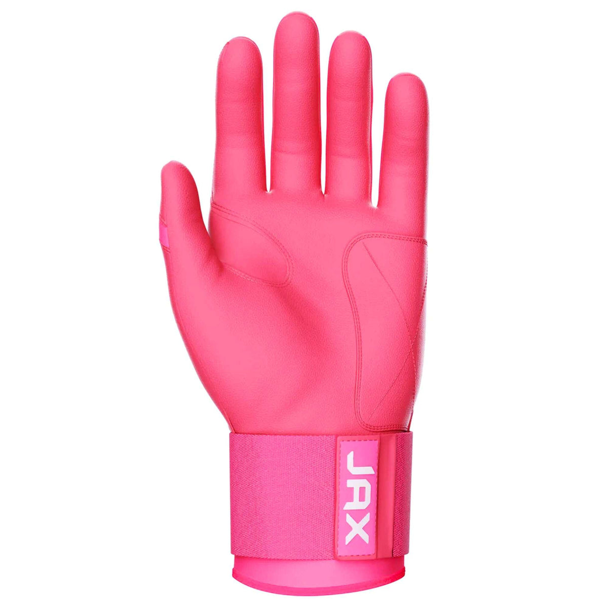 Jax Pink Strap Cuff Batting Gloves