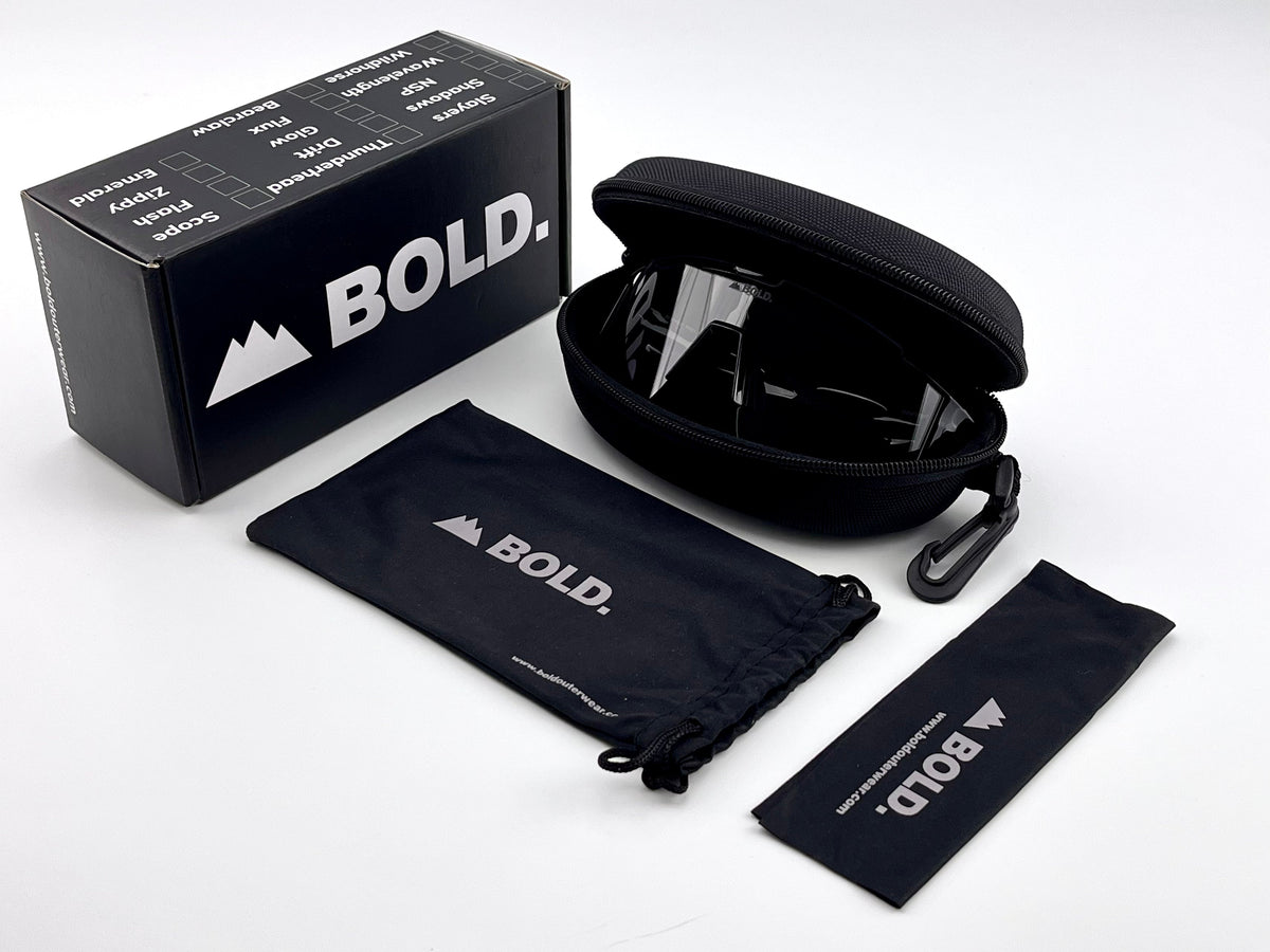 BOLD Wavelength Photochromic Sunglasses – Wraparound Light-Adaptive Eyewear