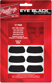 Rawlings Eye Black Stickers