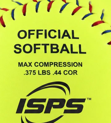 Illustrative ISPS black stamp artwork; final women's 11 inch imprint may differ
