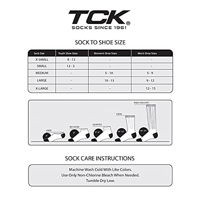 TCK ProSport Over-the-Calf Athletic Socks